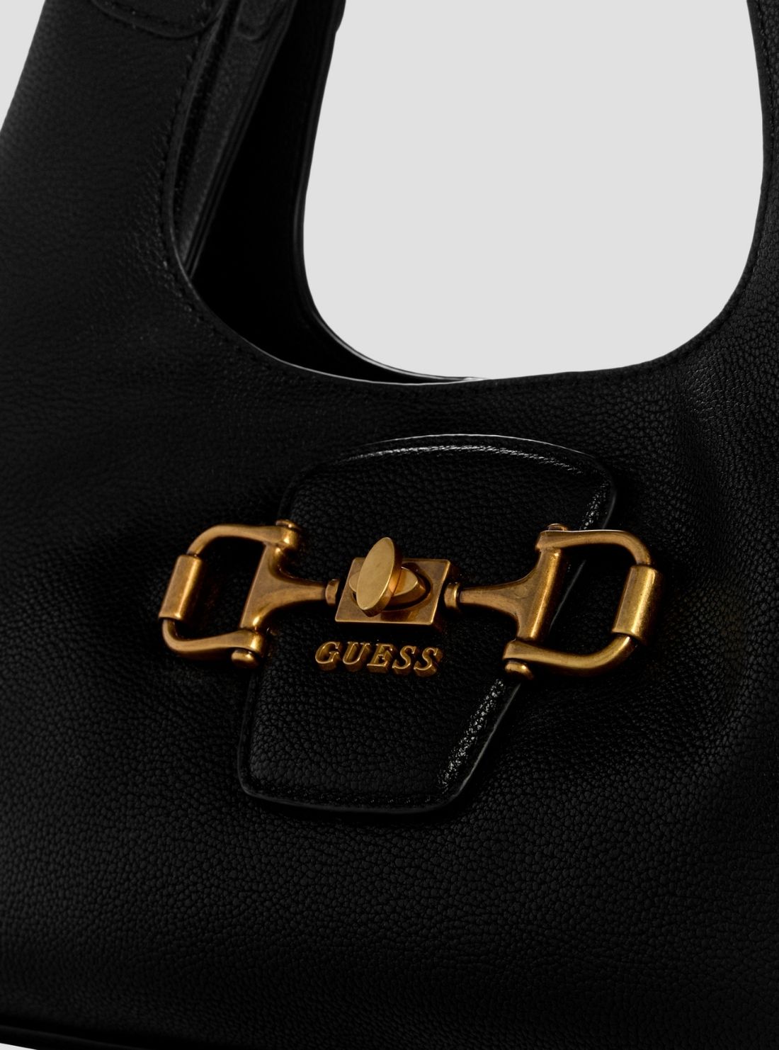 GUESS Womens Black Sunset Small Hobo Bag BB231401 Detail View2