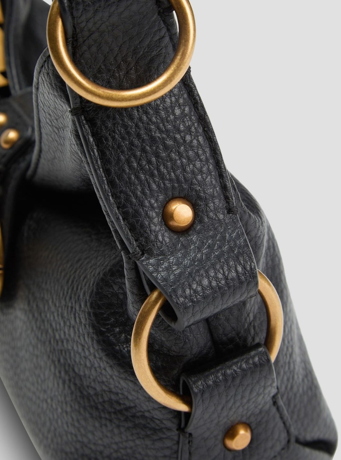 GUESS Womens Black Camden Mini Shoulder Bag BB930872 Detail View