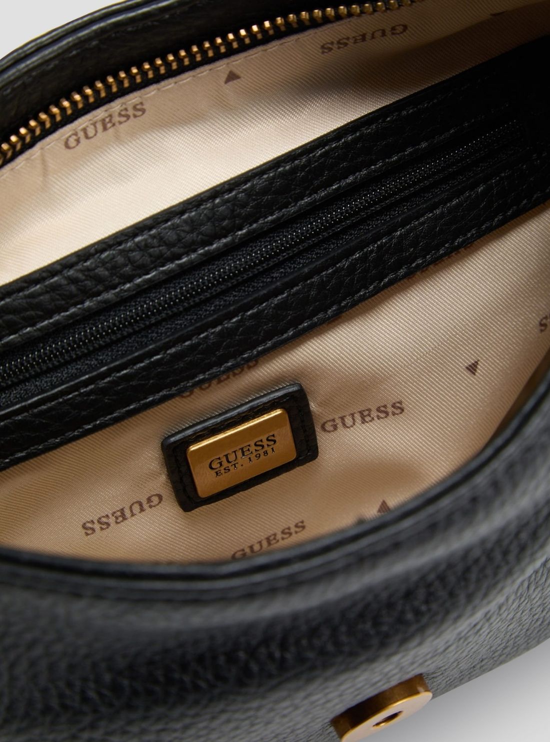 GUESS Womens Black Camden Mini Shoulder Bag BB930872 Detail View5