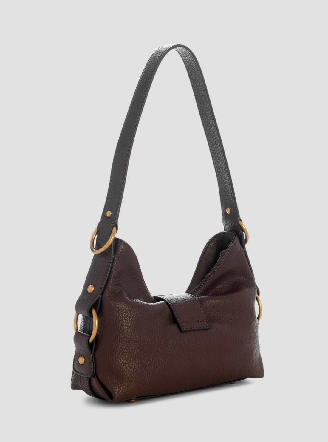 GUESS Womens Espresso Camden Mini Shoulder Bag BB930872 Back View