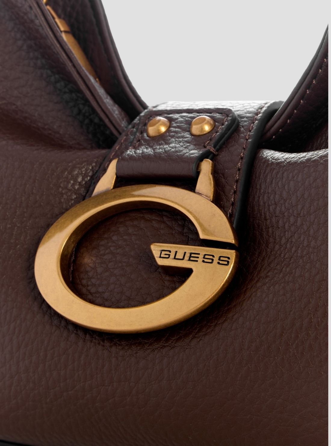 GUESS Womens Espresso Camden Mini Shoulder Bag BB930872 Detail View