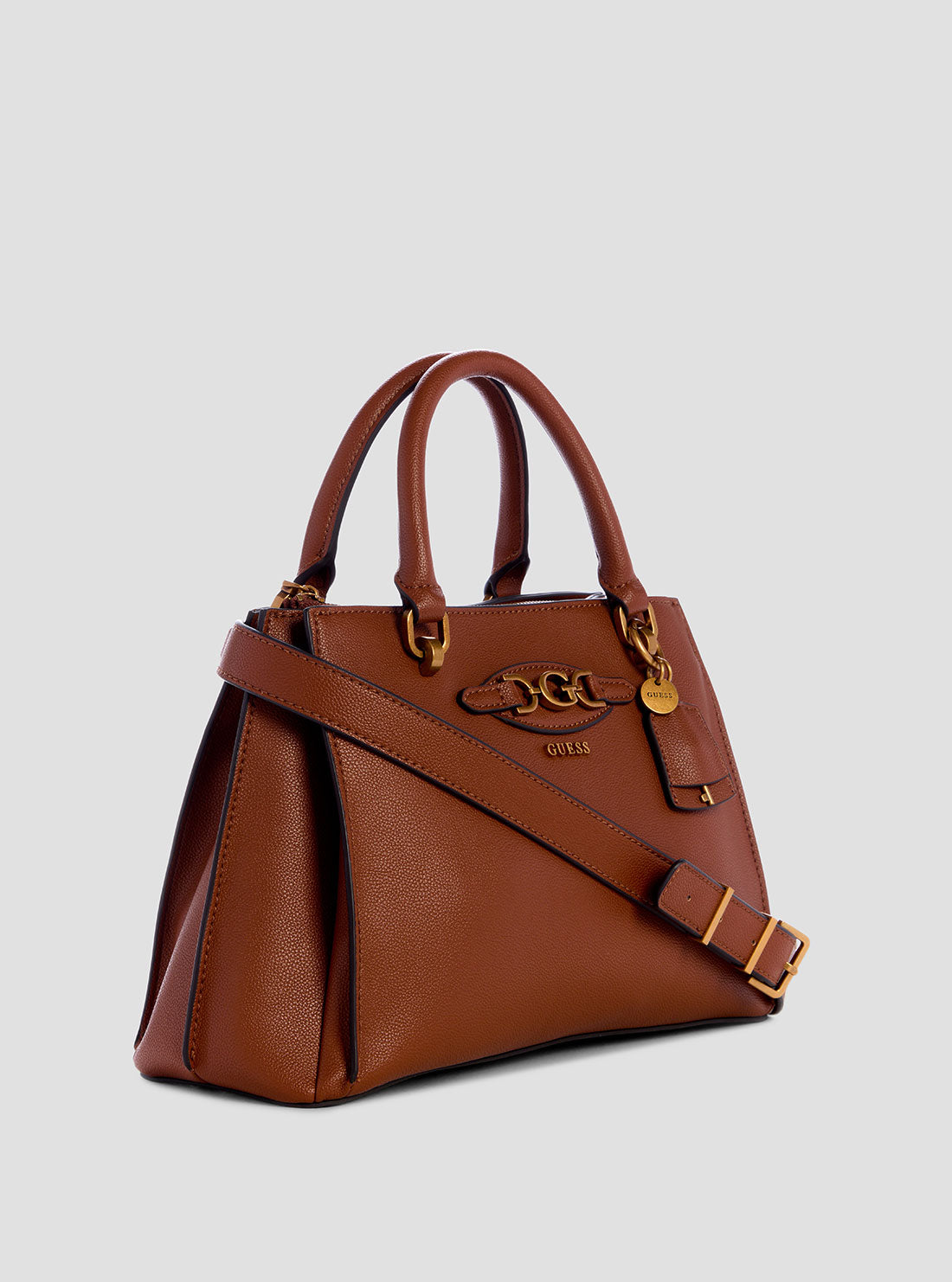 Brown Malva Girlfriend Satchel Bag