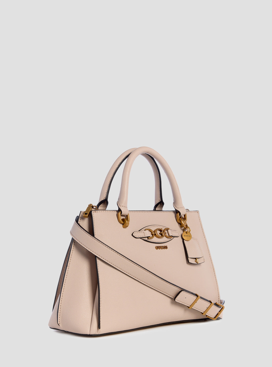 Beige Malva Girlfriend Satchel Bag