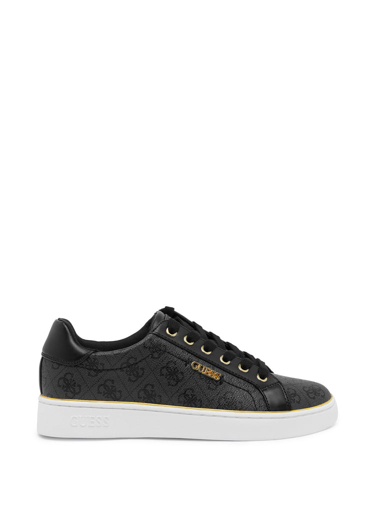 Black Logo Beckie Sneakers | GUESS Women's Shoes