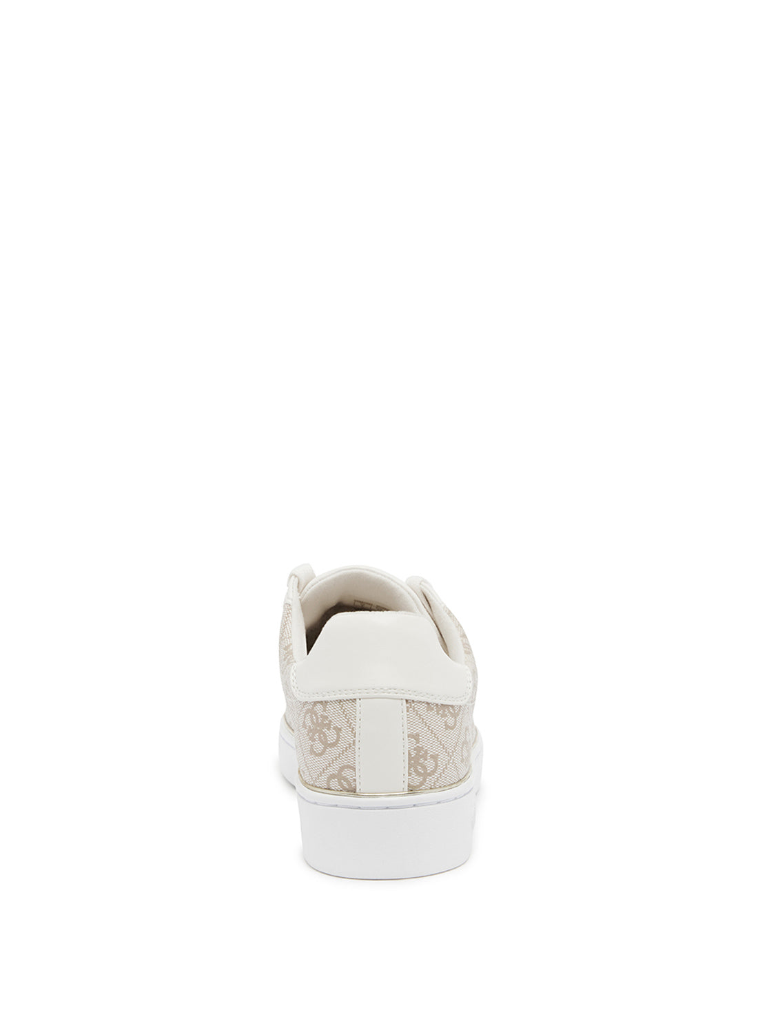 Cream Logo Beckie Sneakers | GUESS Women's Shoes | back view