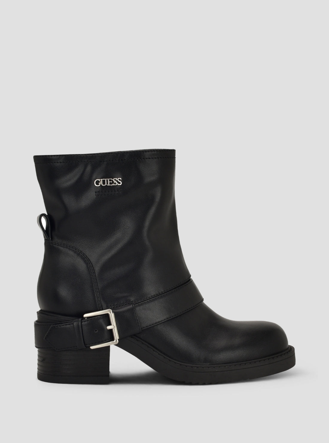 GUESS Footwear Black Benji Ankle Boots BENJI Side View_2