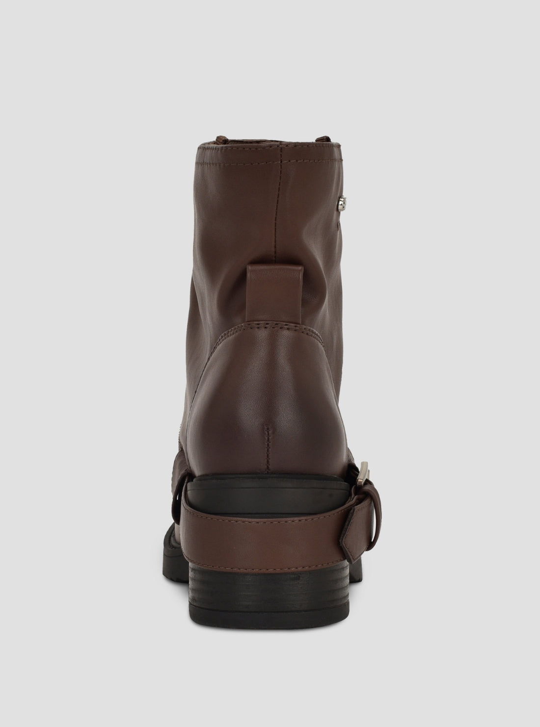 GUESS Footwear Brown Benji Ankle Boots BENJI Back View