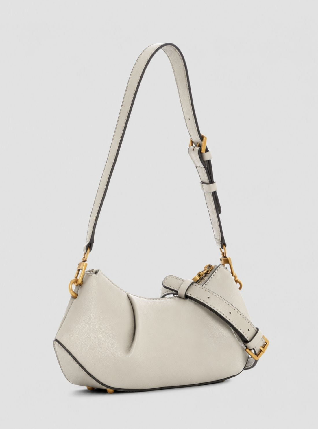 GUESS Womens Bone Allegra Shoulder Crossbody Bag BG223717 Back View