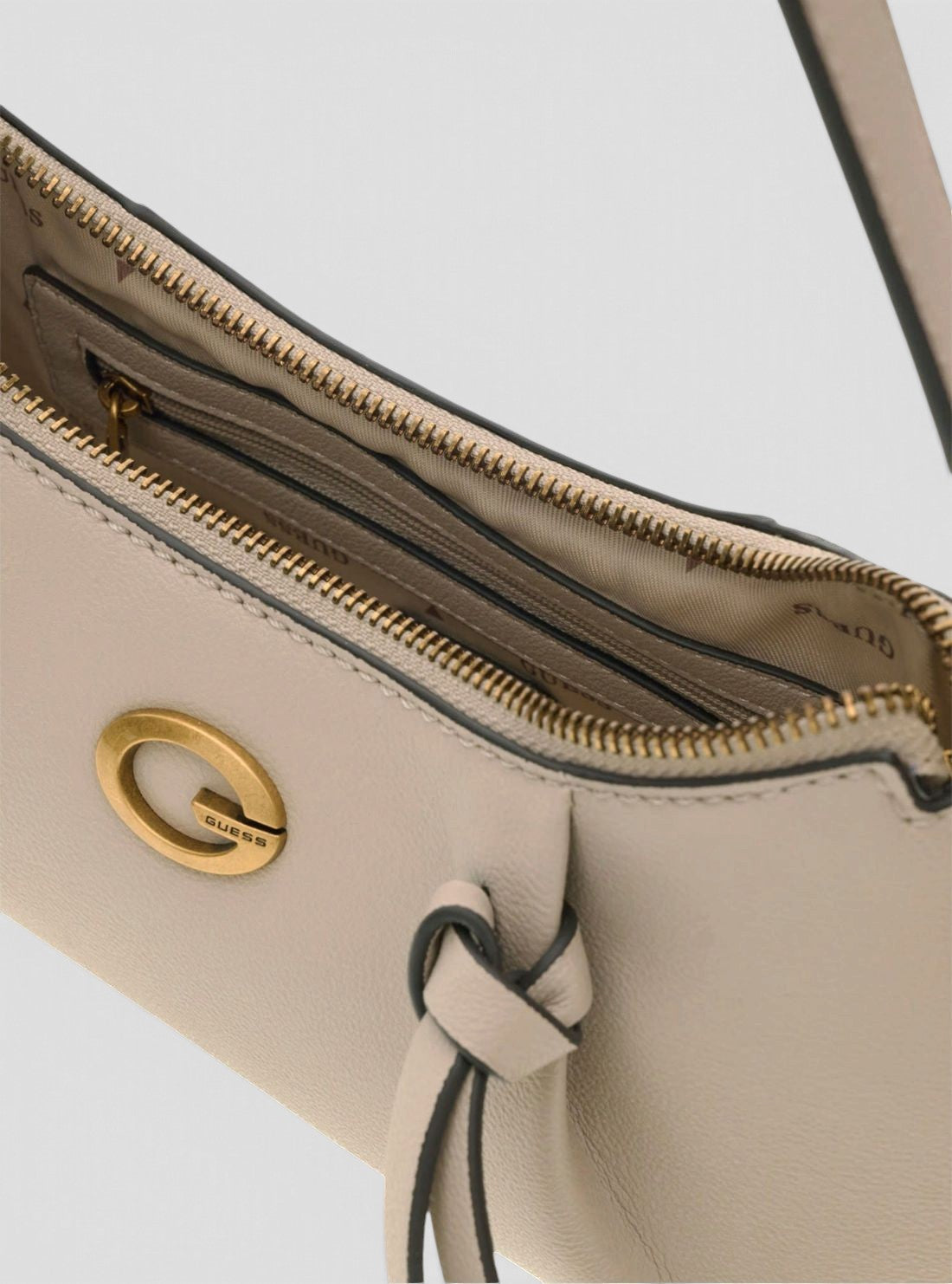 GUESS Womens Bone Allegra Shoulder Crossbody Bag BG223717 Detail View