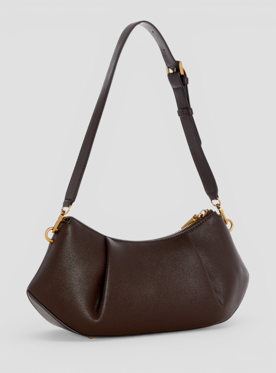 GUESS Womens Brown Allegra Shoulder Bag BG223718 Back View