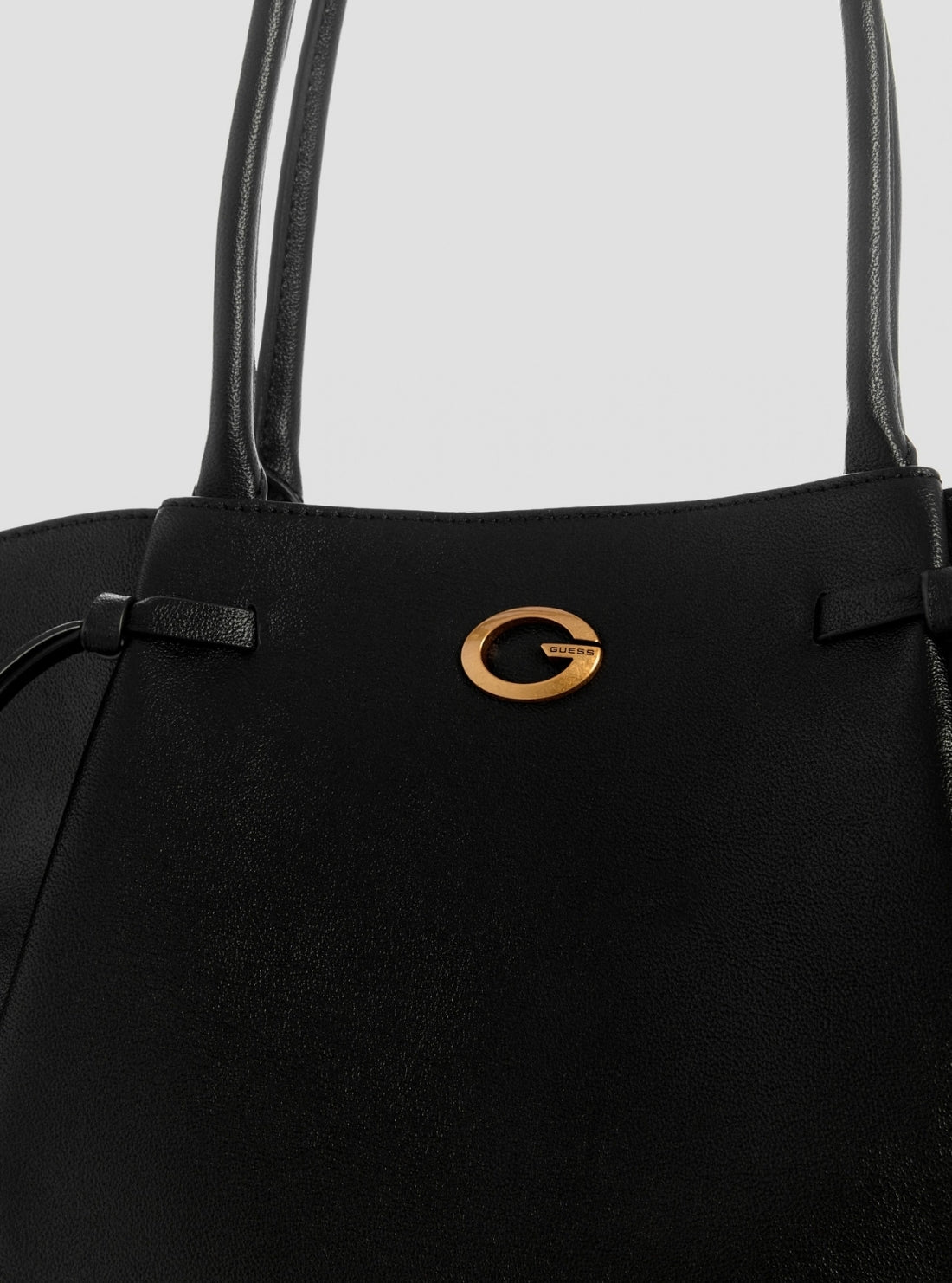 GUESS Womens Black Allegra Girlfriend Tote Bag BG223723 Detail View2