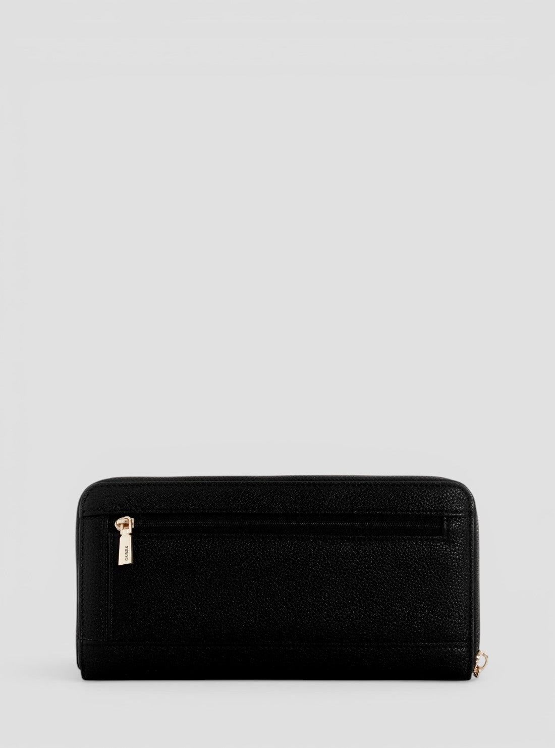 GUESS Womens Black Suzy Large Zip Around Wallet BG2322146 Back View