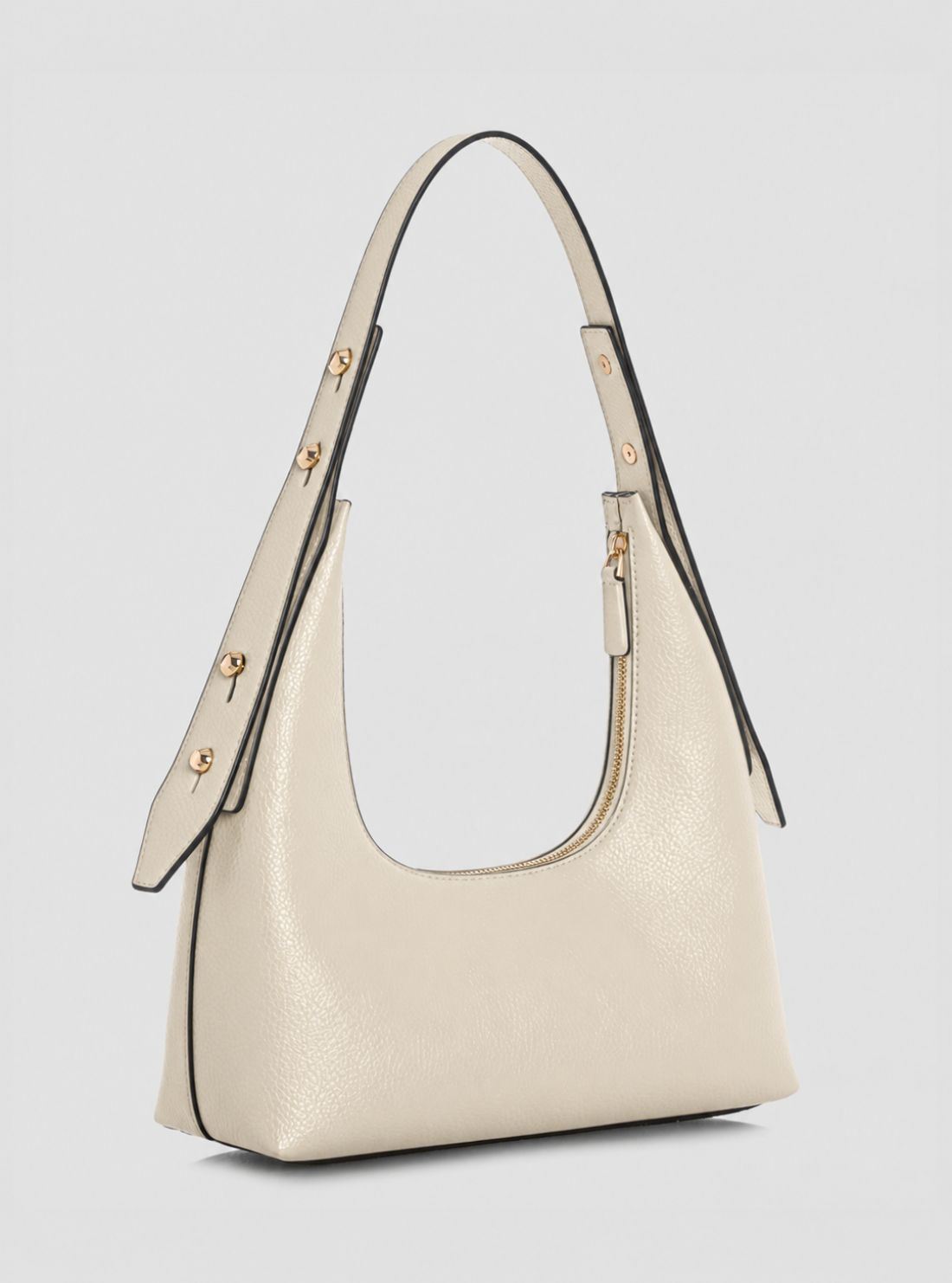 GUESS Handbags Bone Freya Shoulder Bag BG252617 Side View