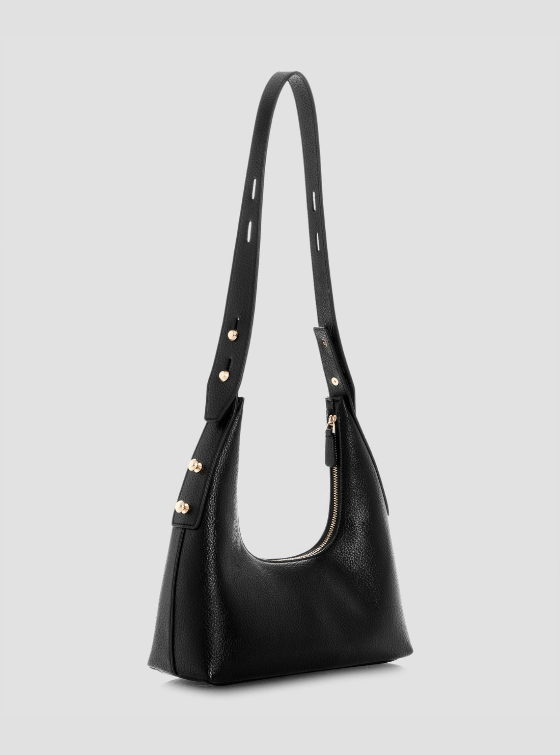 GUESS Womens Black Freya Shoulder Bag BG252617 Back View