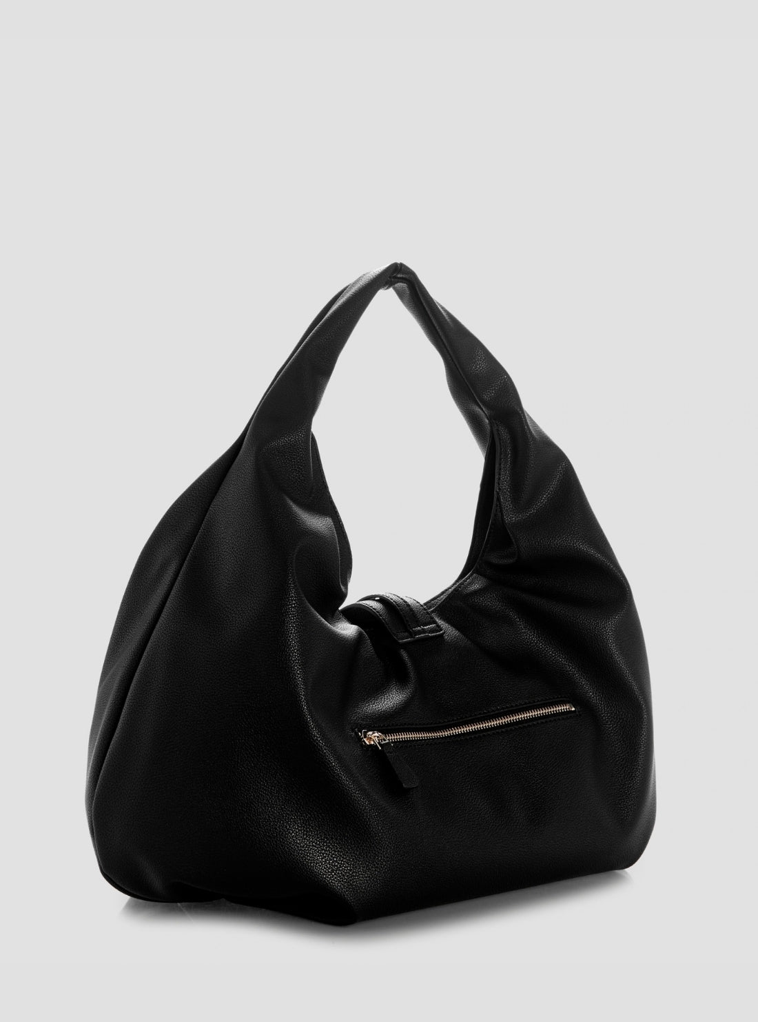 GUESS Womens Black Venice Large Hobo Bag BG253401 Back View