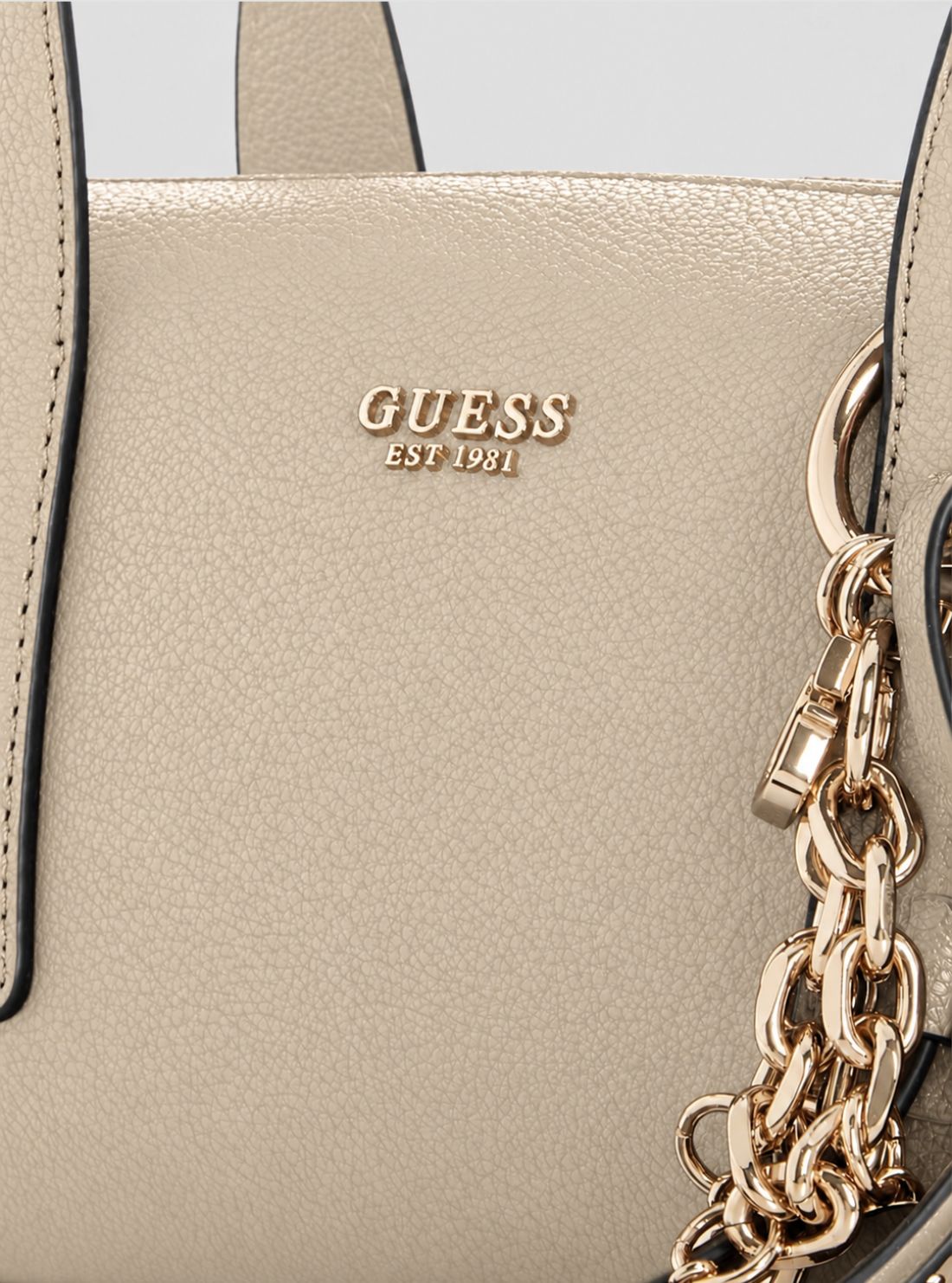 GUESS Womens Bone Alexi Shoulder Satchel Bag BG261508 Detail View