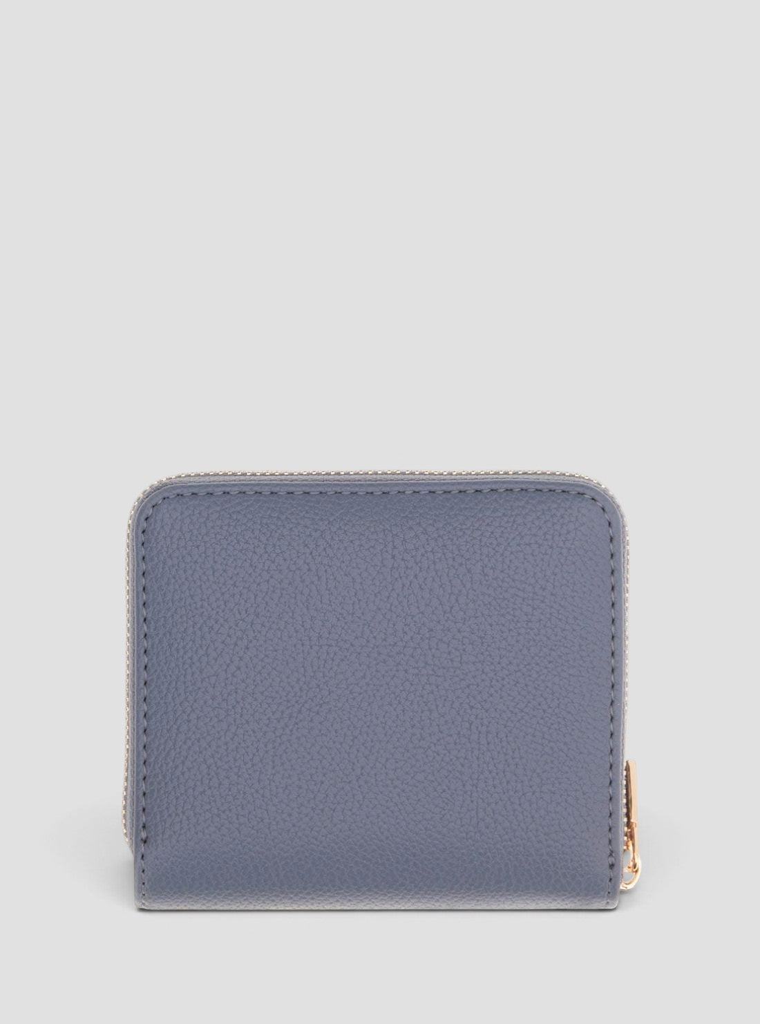 GUESS Womens Steel Blue Alexi Small Zip Around Wallet BG2616137 Back View