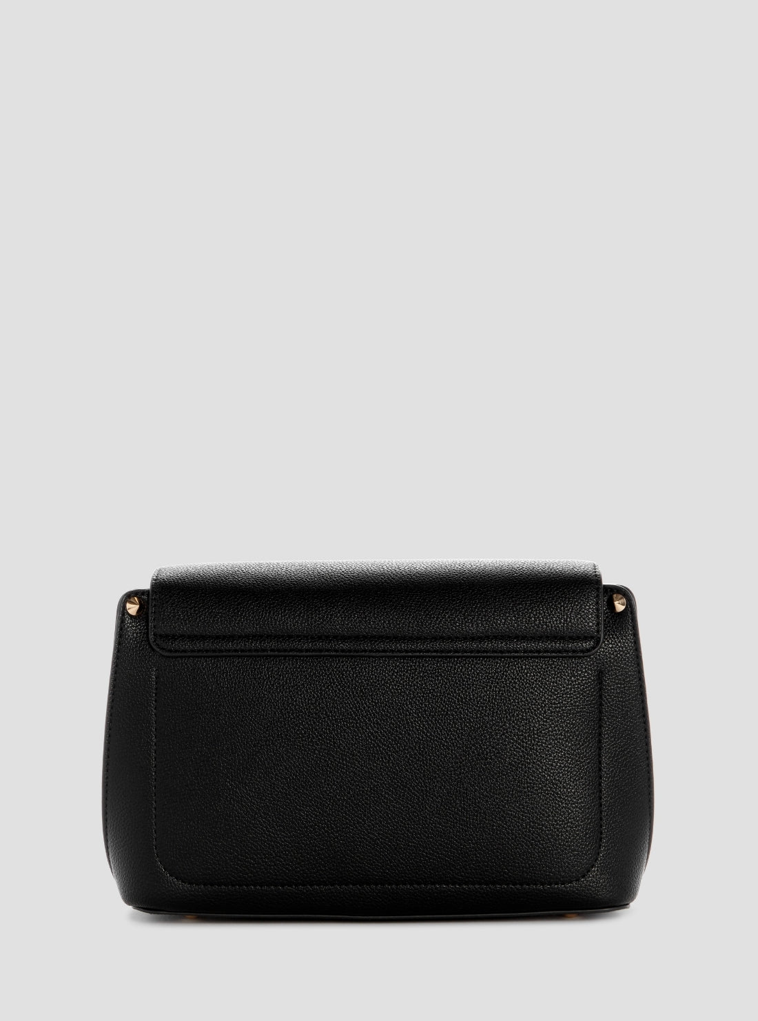 GUESS Womens Black Meridian II Flap Crossbody Bag BG697420 Back View
