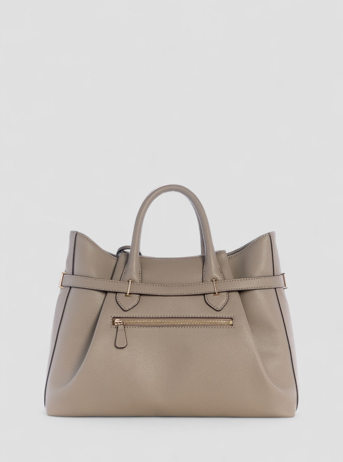 GUESS Womens Brown Yesba Girlfriend Satchel Bag BG783307 Back View