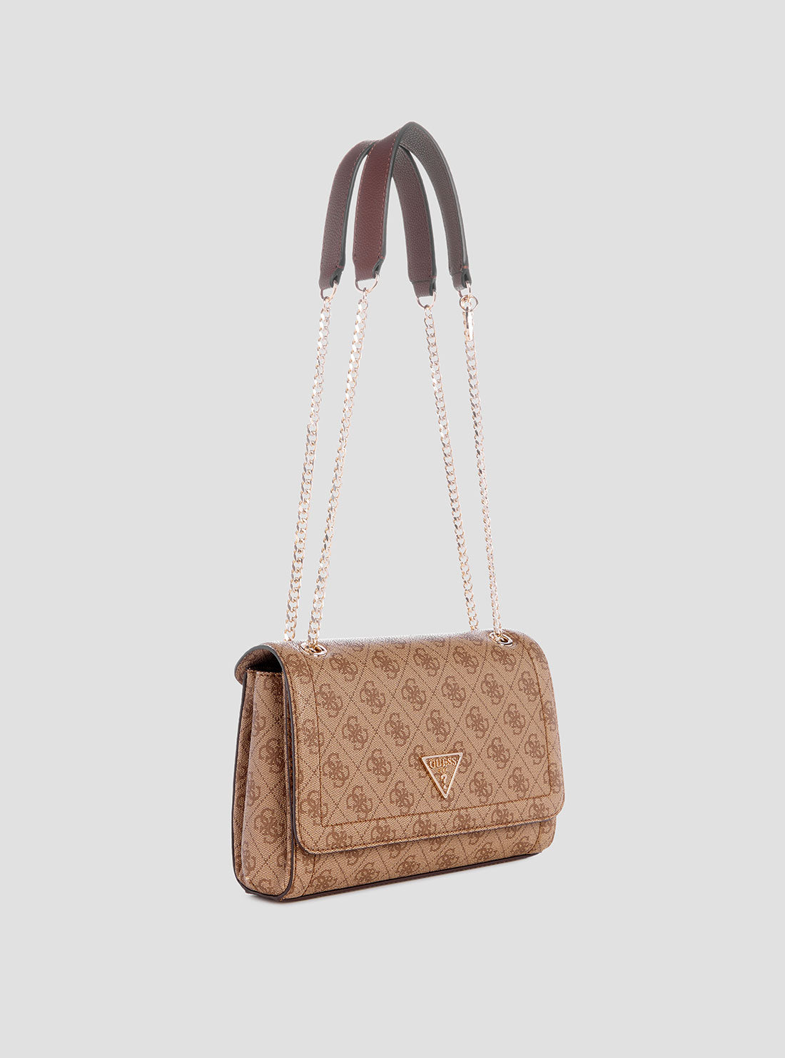 Brown Logo Noelle Crossbody Bag