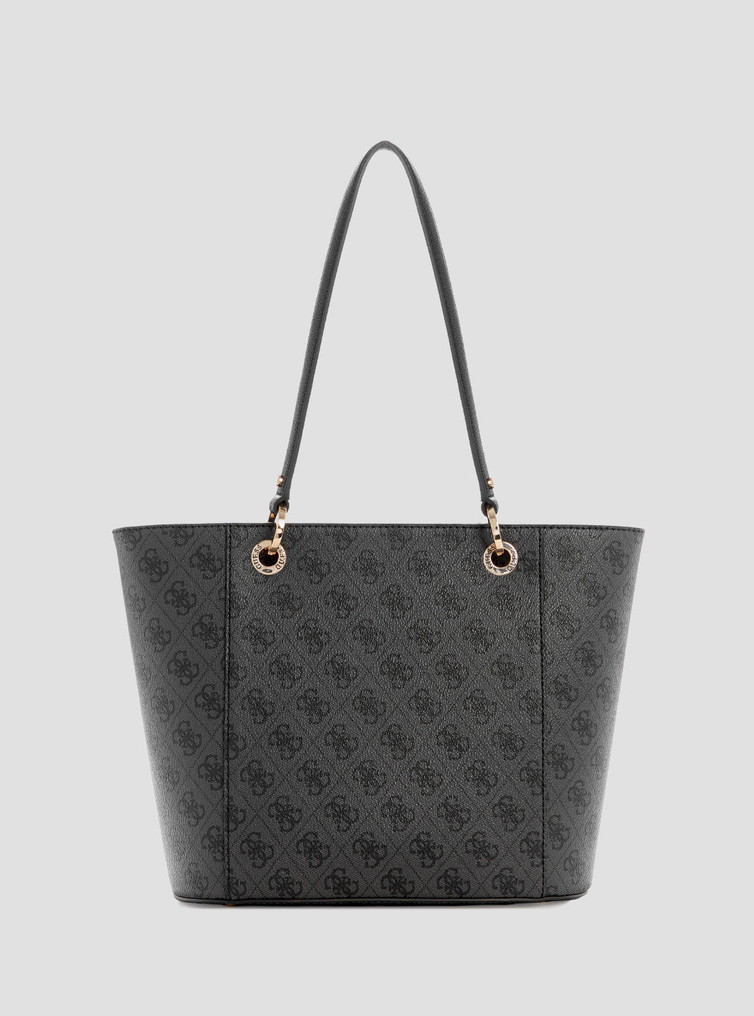 GUESS Women's Black Logo Noelle Small Elite Tote Bag BG787922CLO Back View