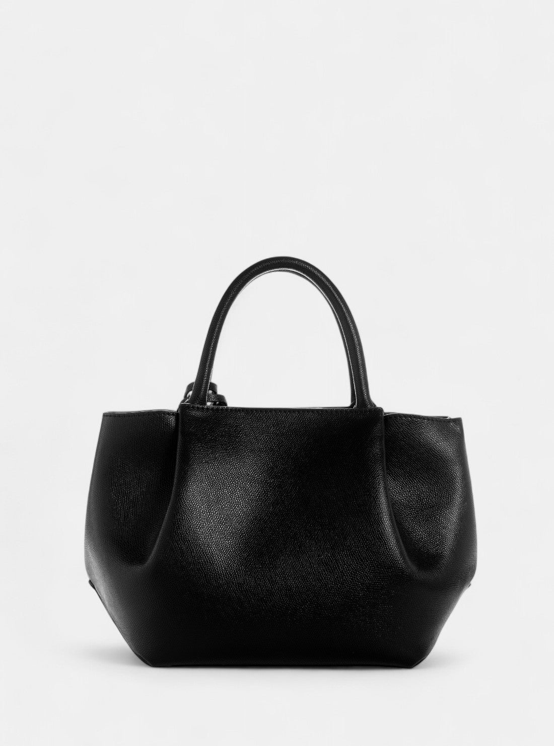 GUESS Womens Black Amorette Girlfriend Satchel BG789806 Back View