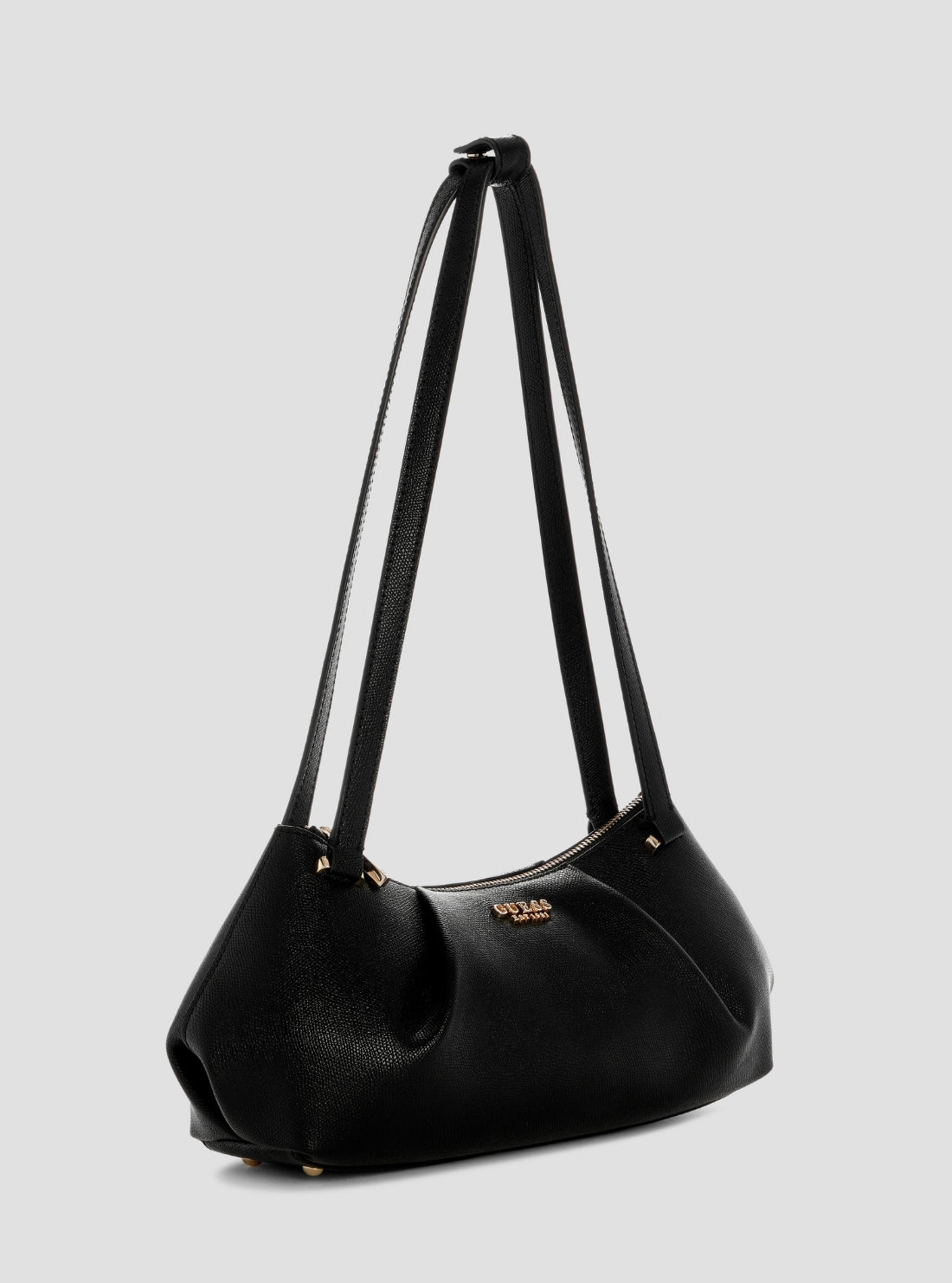 GUESS Womens Black Amorette Shoulder Satchel Bag BG789808 Side View
