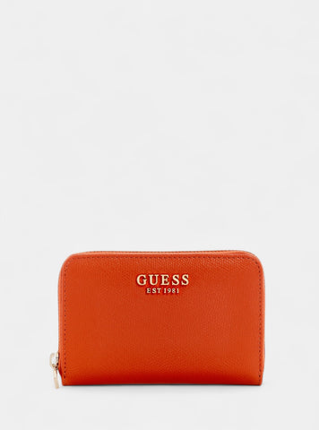 Red Amorette Medium Zip Around Wallet