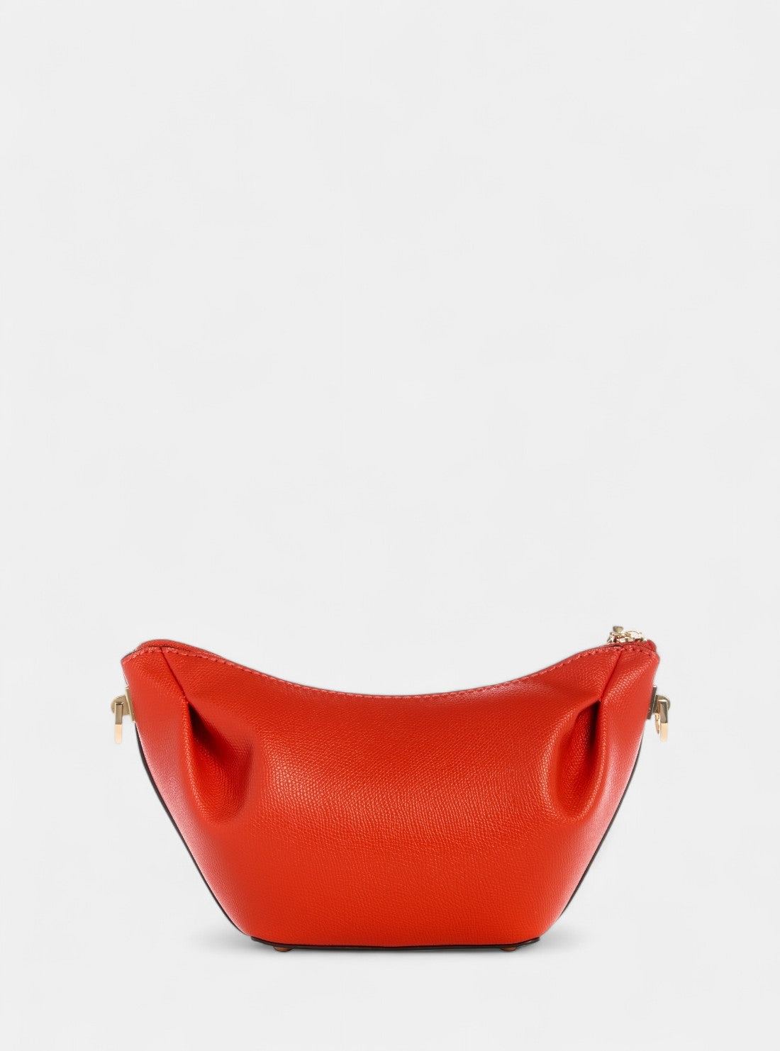 GUESS Womens Red Amorette Top Zip Shoulder Bag BG789817 Back View