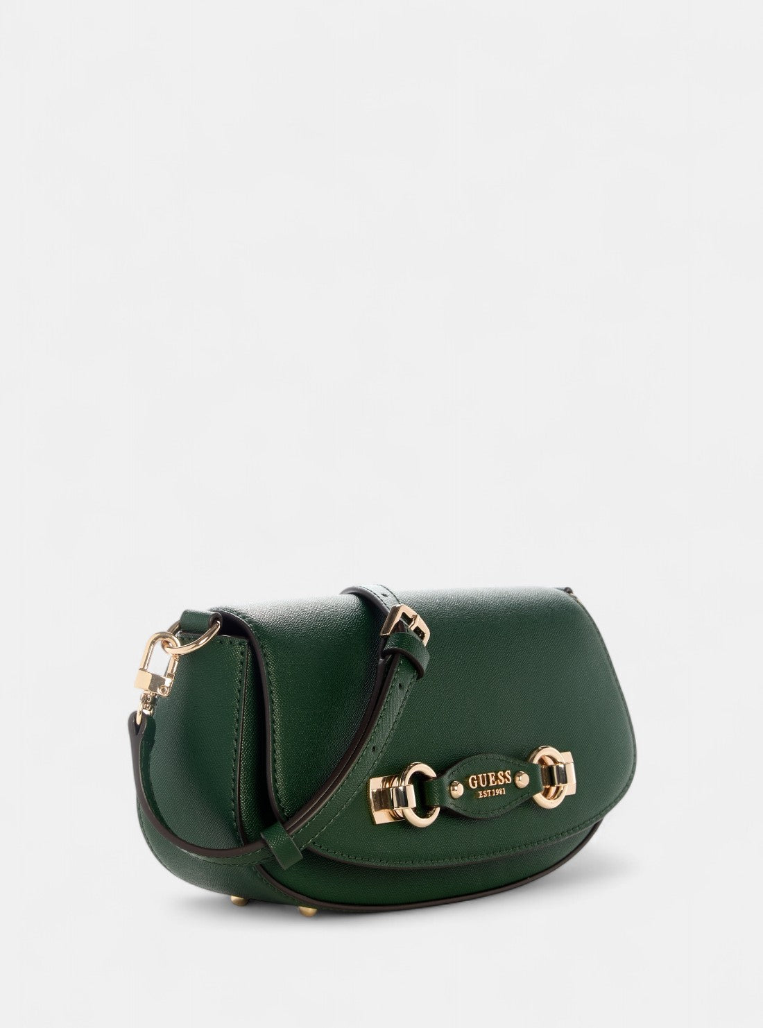 【グリーン(FOR)】GUESS クロスボディバッグ (W)MIMINA Flap Crossbody GUESS｜GUESS クロスボディバッグ (W)MIMINA Mini Hobo Crossbody