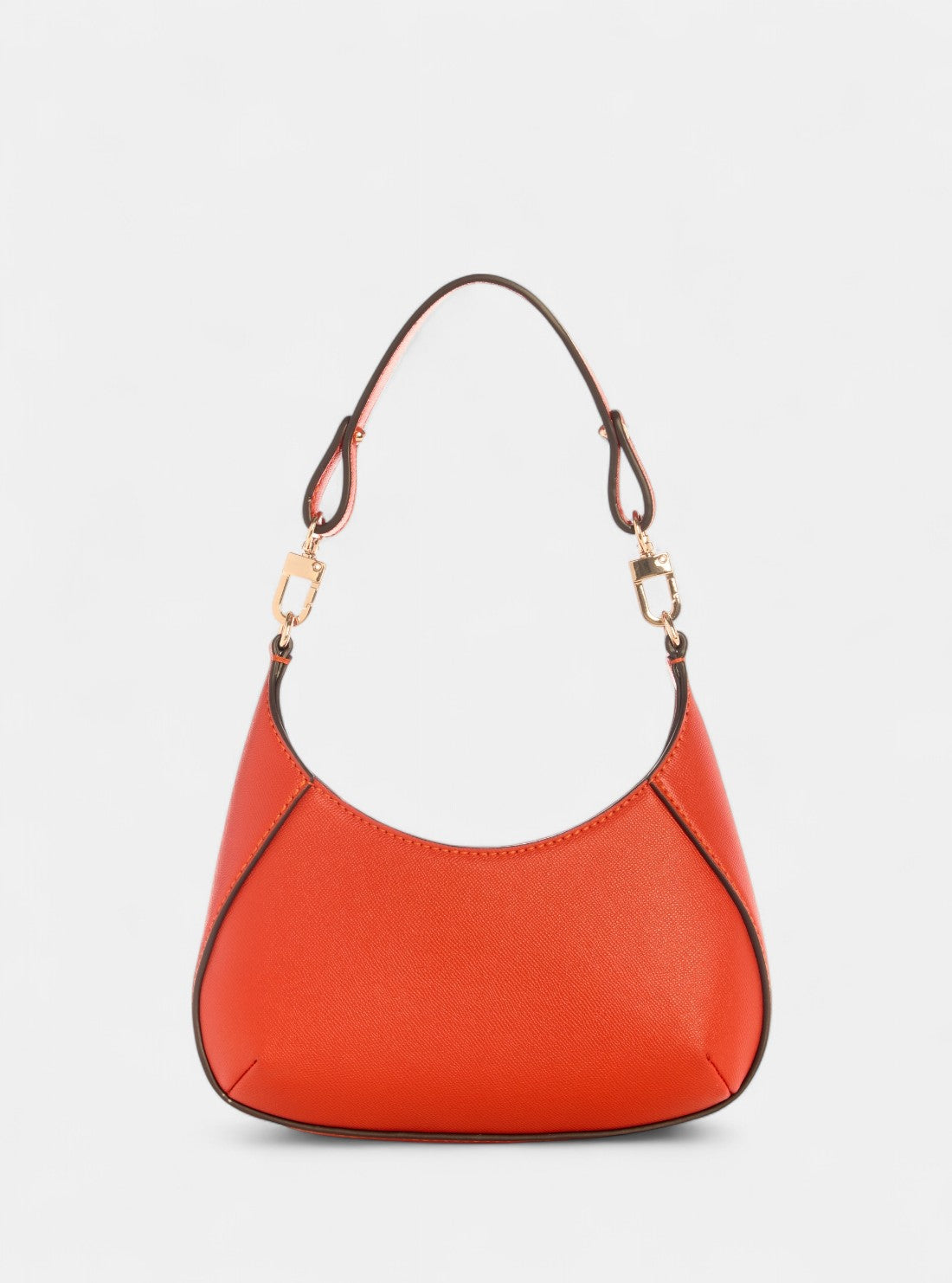 GUESS Womens Red Mimina Mini Top Zip Crossbody Bag BG801572 Back view