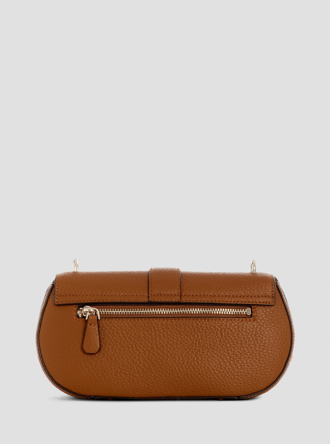 GUESS Womens Brown Jessa Flap Crossbody Bag BG836220 Back View
