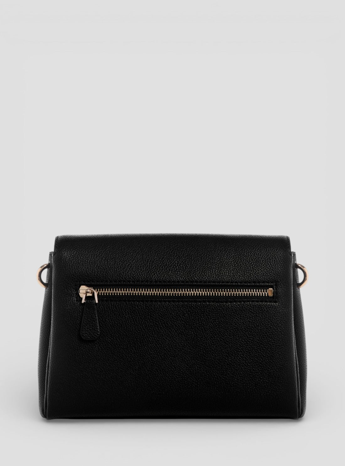 GUESS Womens Black Gregoria Flap Crossbody Bag BG854620 Back View