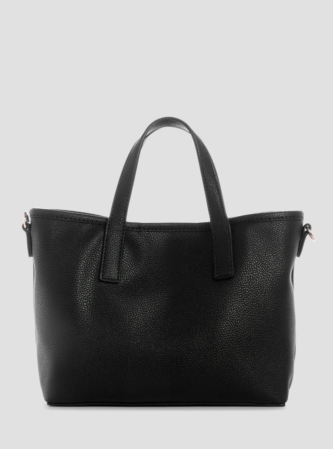 GUESS Womens Black Latona II Mini Tote Bag BG869175 Back View
