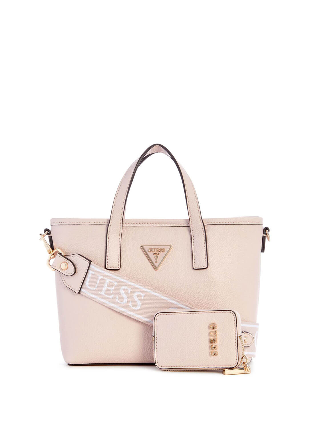 Blush Pink Latona Mini Tote Bag GUESS Handbags blush-pink-latona-mini-tote-bag-guess-handbags