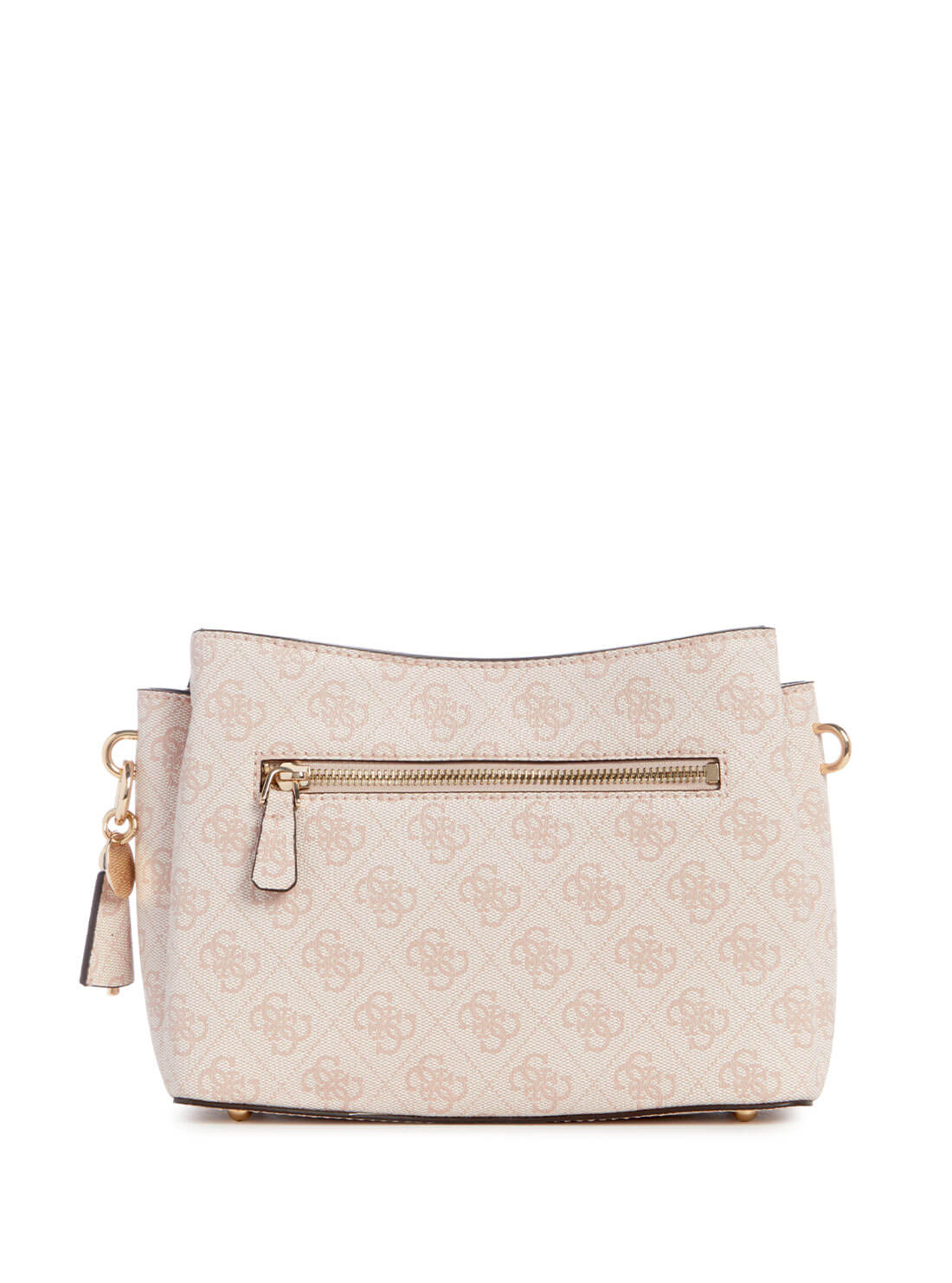 GUESS Pink Logo Emera Mini Crossbody Bag back view