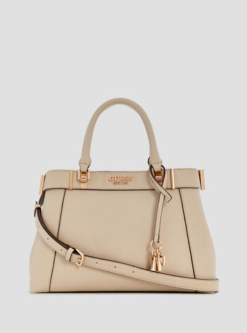 Beige Anadela Compartment Satchel