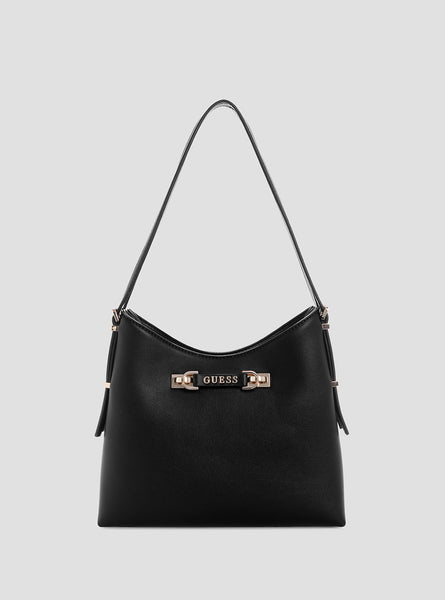Guess SICILIA HOBO - Handtas - sand/beige Guess SICILIA HOBO - Handtas - sand/beige