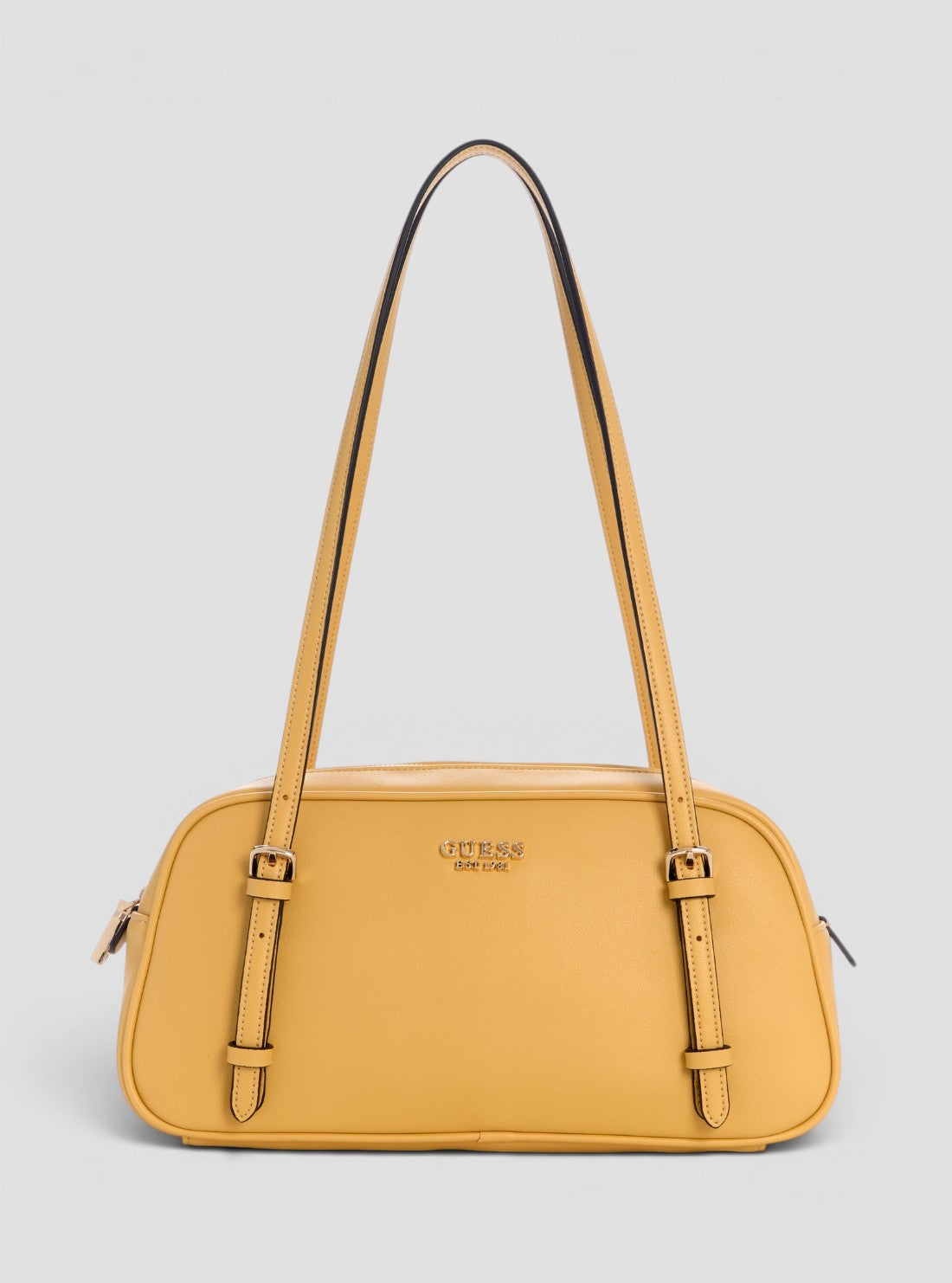 Yellow Cerelia Shoulder Satchel Bag | GUESS