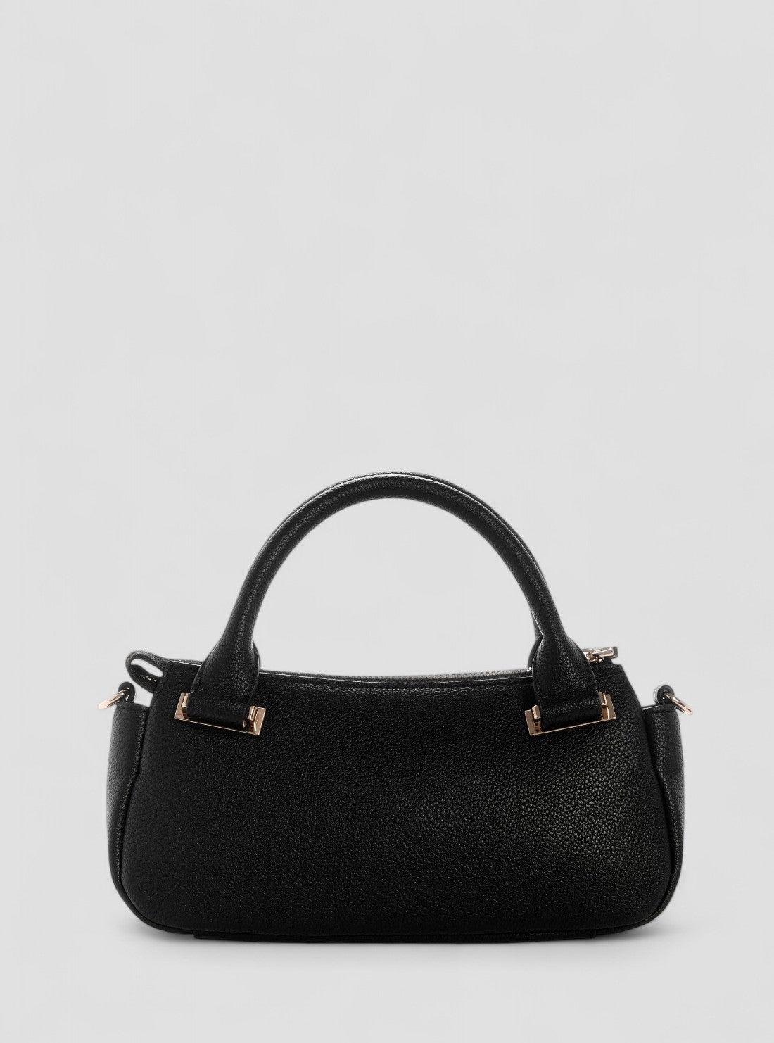 GUESS Womens Black Evie Mini Satchel Bag BG966476 Back View