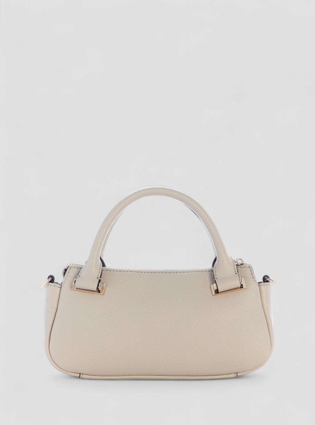 GUESS Womens Beige Evie Mini Satchel Bag BG966476 Back View