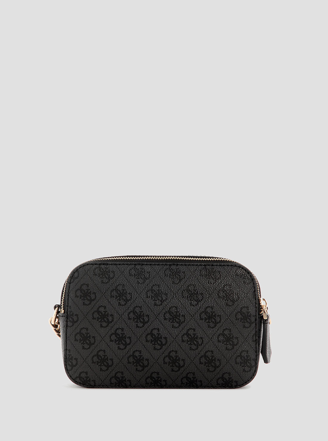 GUESS Womens Black Logo Noelle Camera Crossbody Bag BG967213 Back View
