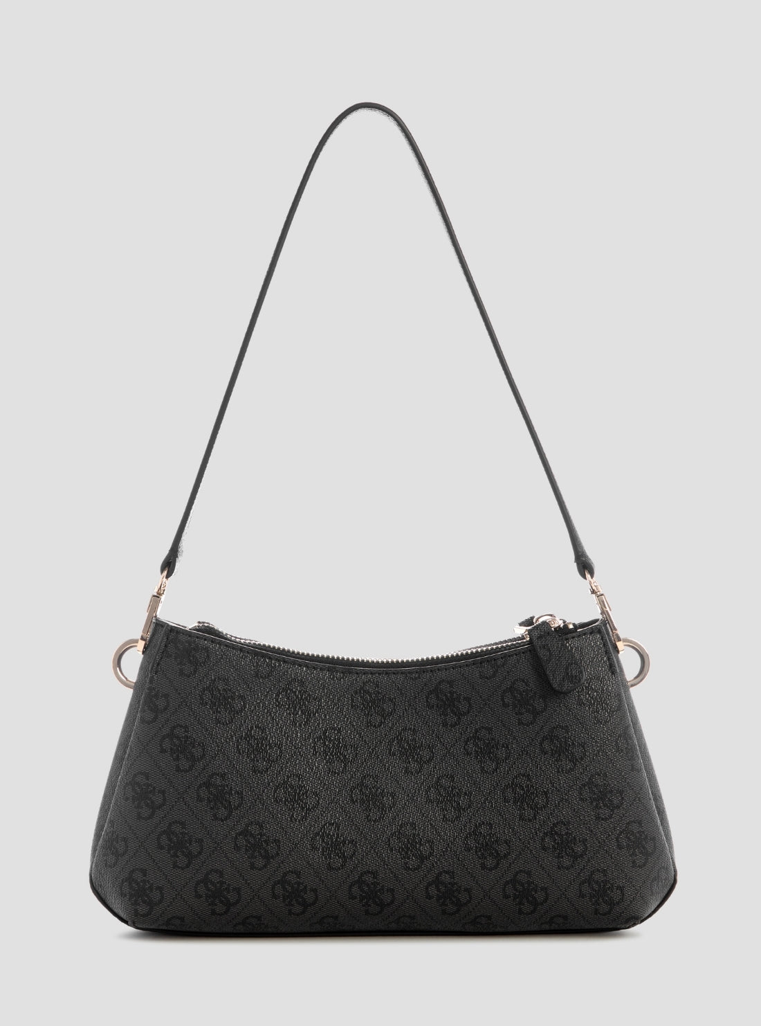 GUESS Womens Black Logo Noelle Shoulder Crossbody Bag BG967273 Back View