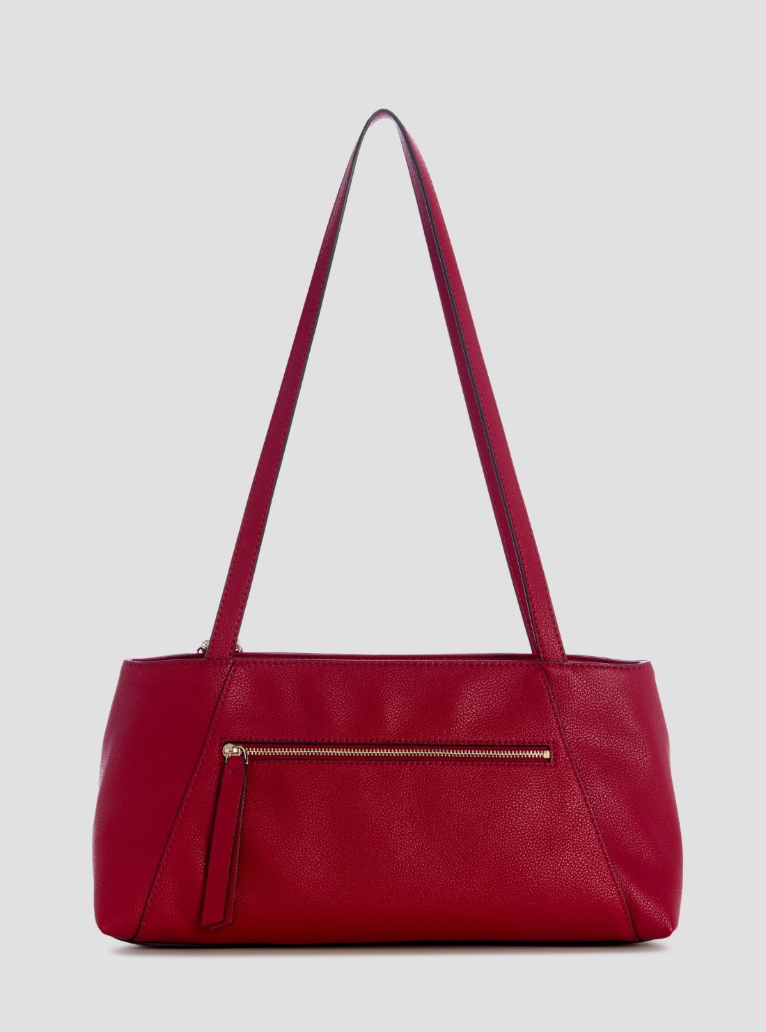GUESS Womens Red Devon Shoulder Satchel Bag BG974509 Back View