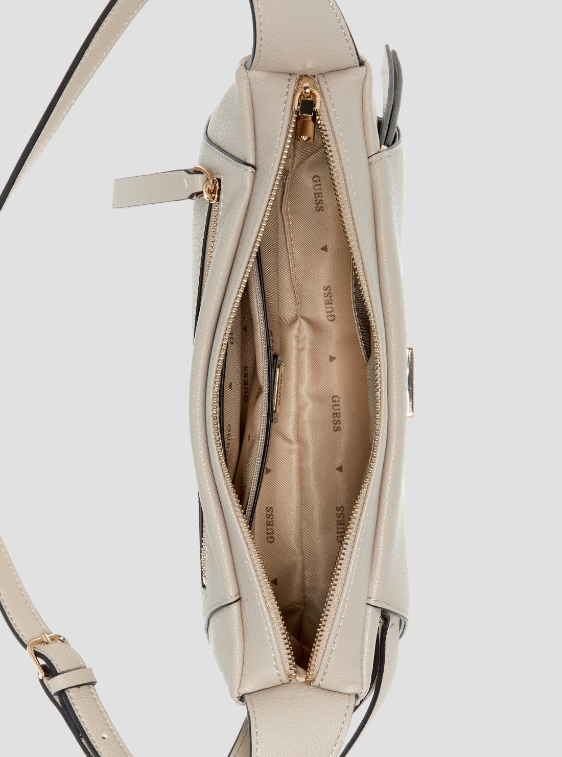 Light Taupe Devon Mini Crossbody Bag