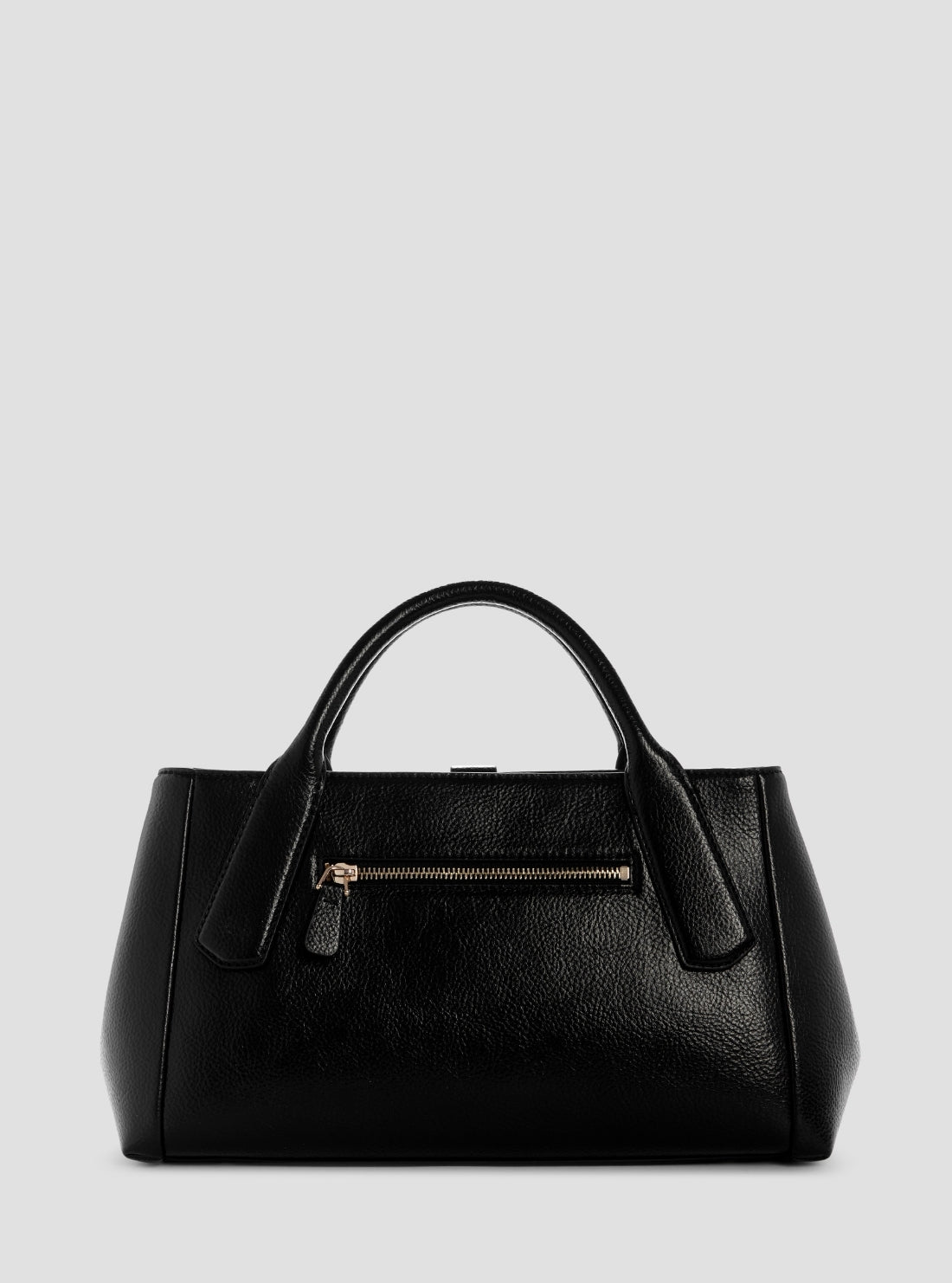 GUESS Womens Black Brooke High Society Satchel Bag BG989706 Back View