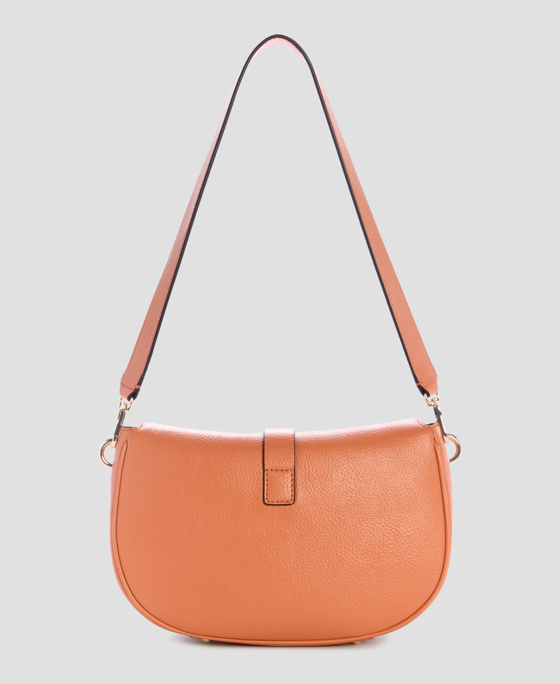 GUESS Womens Orange Brooke Shoulder Satchel Bag BG989718 Back View