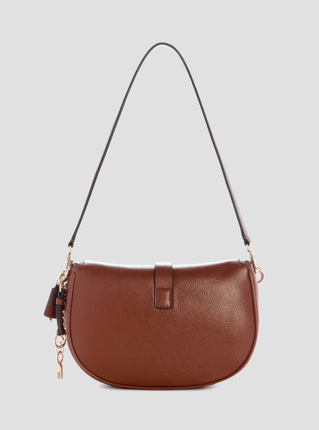 GUESS Womens Brown Brooke Shoulder Bag BG989718 Back View