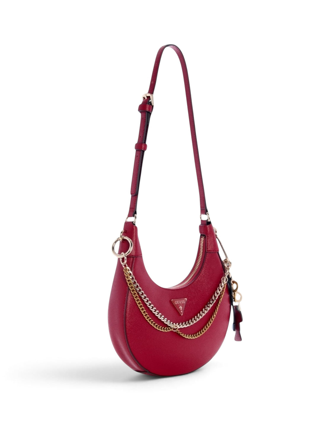 Red Davina Shoulder Bag