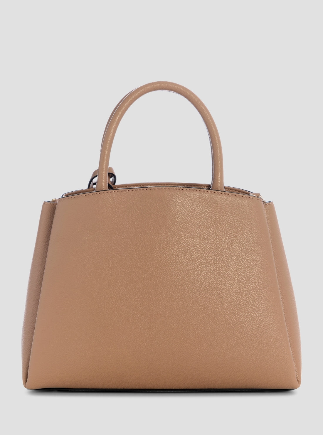 GUESS Womens Beige Isola 3 Compartment Satchel BG990506 Back View